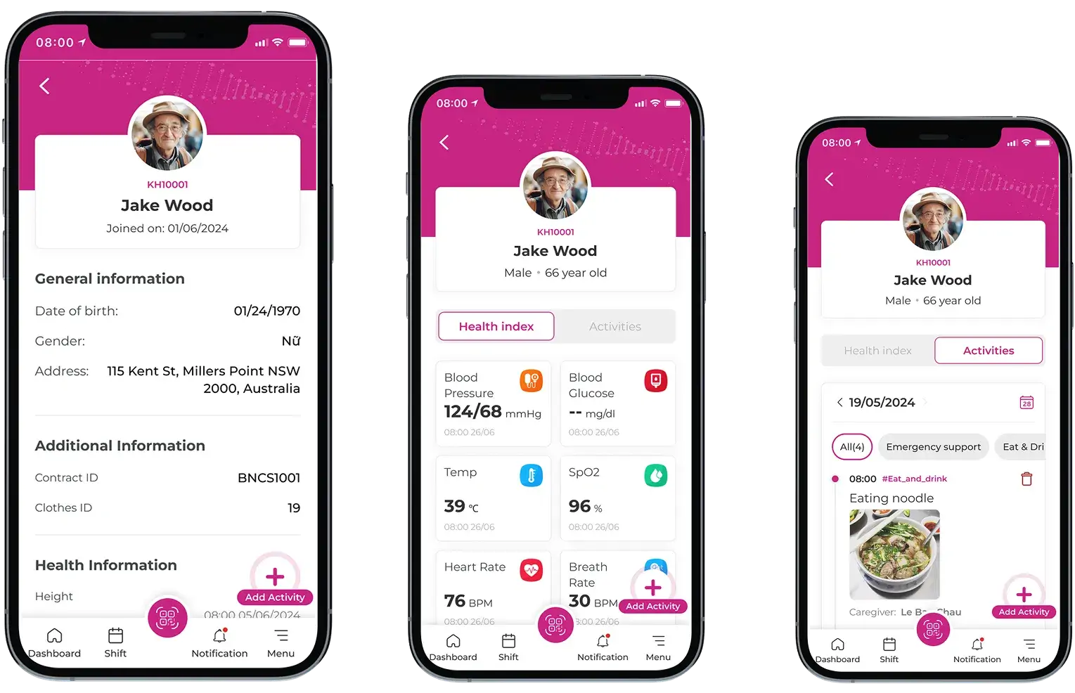 nursing-home-app-ai-ocr-photo-based-health-data-capture-daily-activity-tracking-nurse-workflow-automation-family-remote-elderly-care-monitoring
