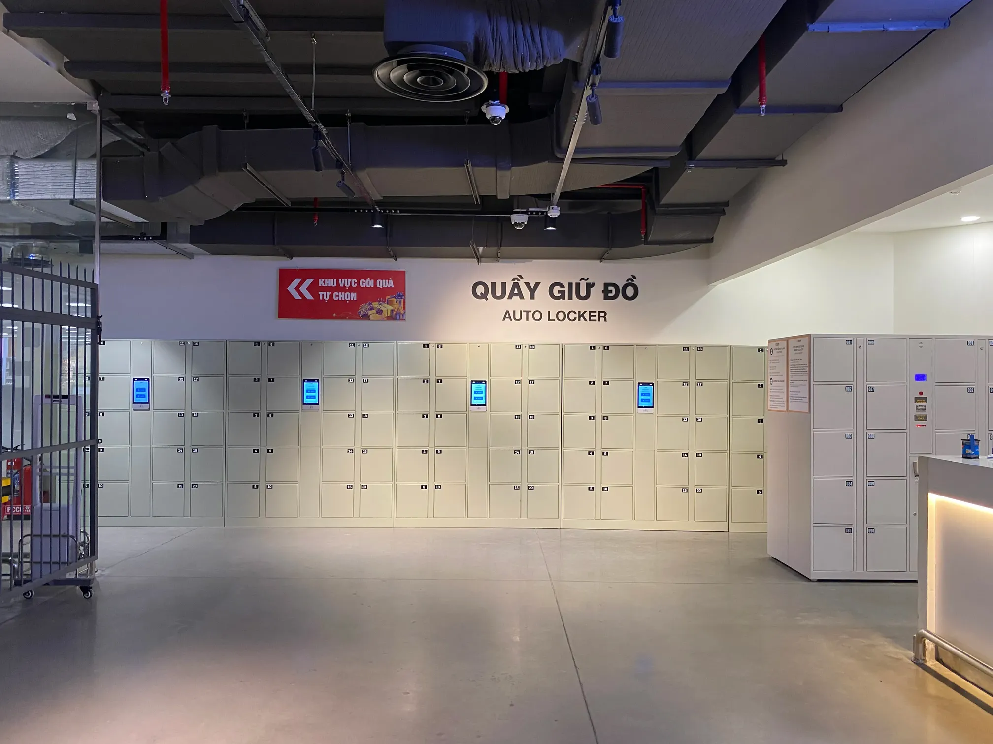 Installation of T-Locker at Emart Sala