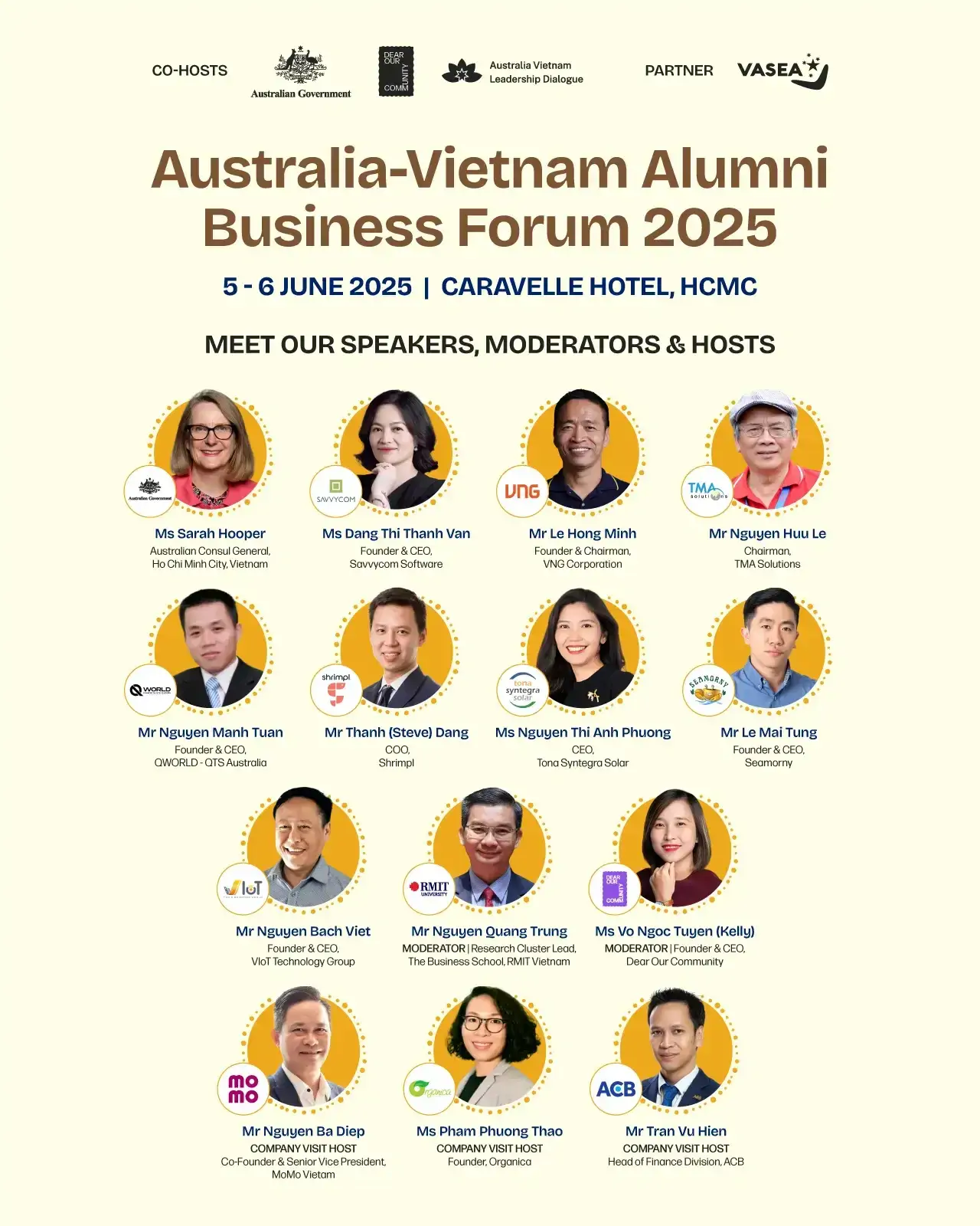 TMA Solutions participates as a speaker at the Australia-Vietnam Alumni Business Forum 2025