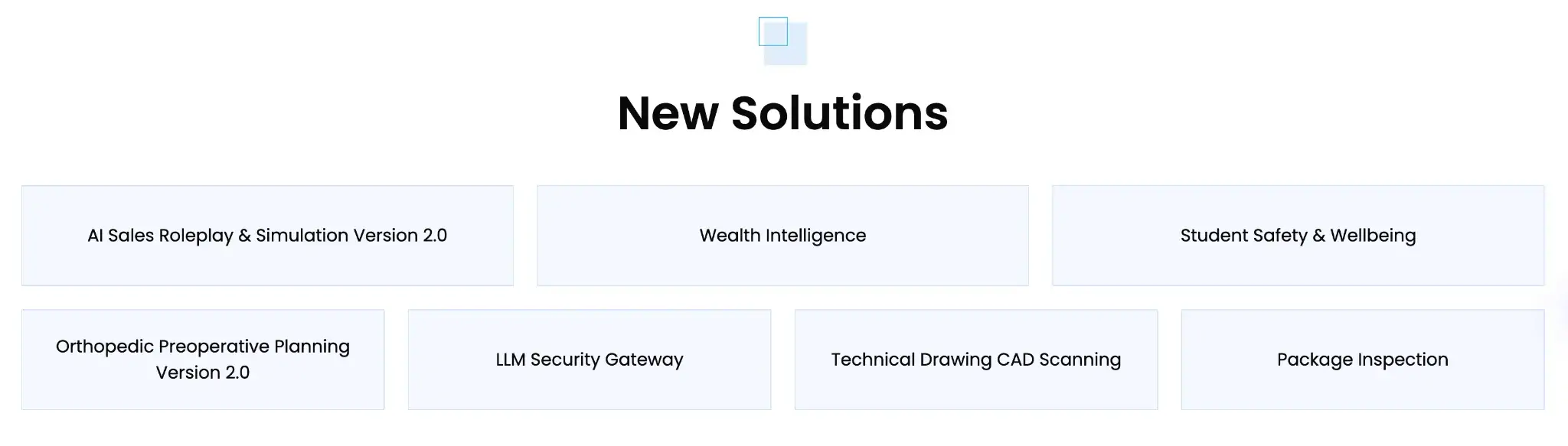 New and upgraded TMA’s AI solutions&nbsp;