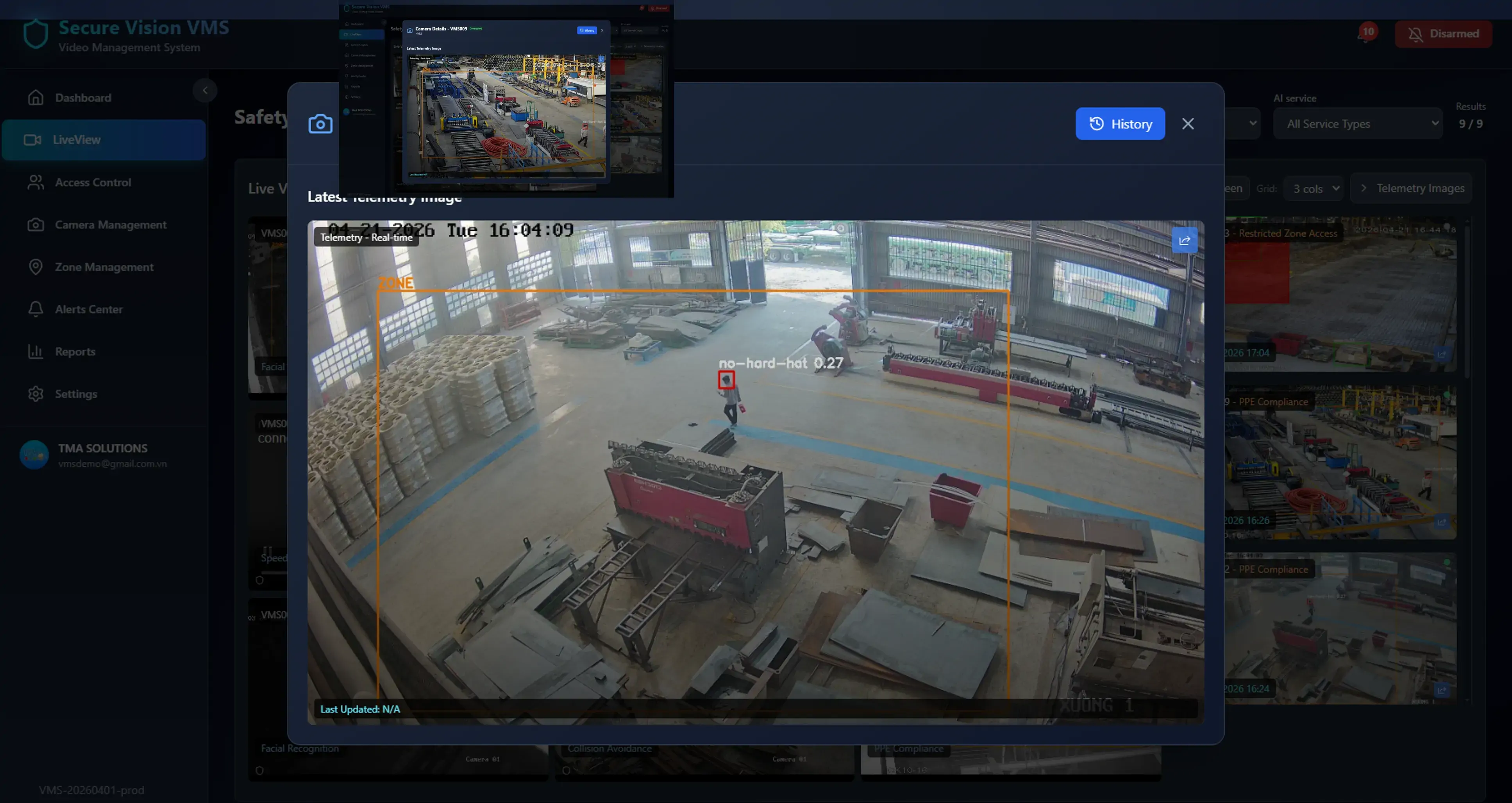 Automated Factory Safety Management
