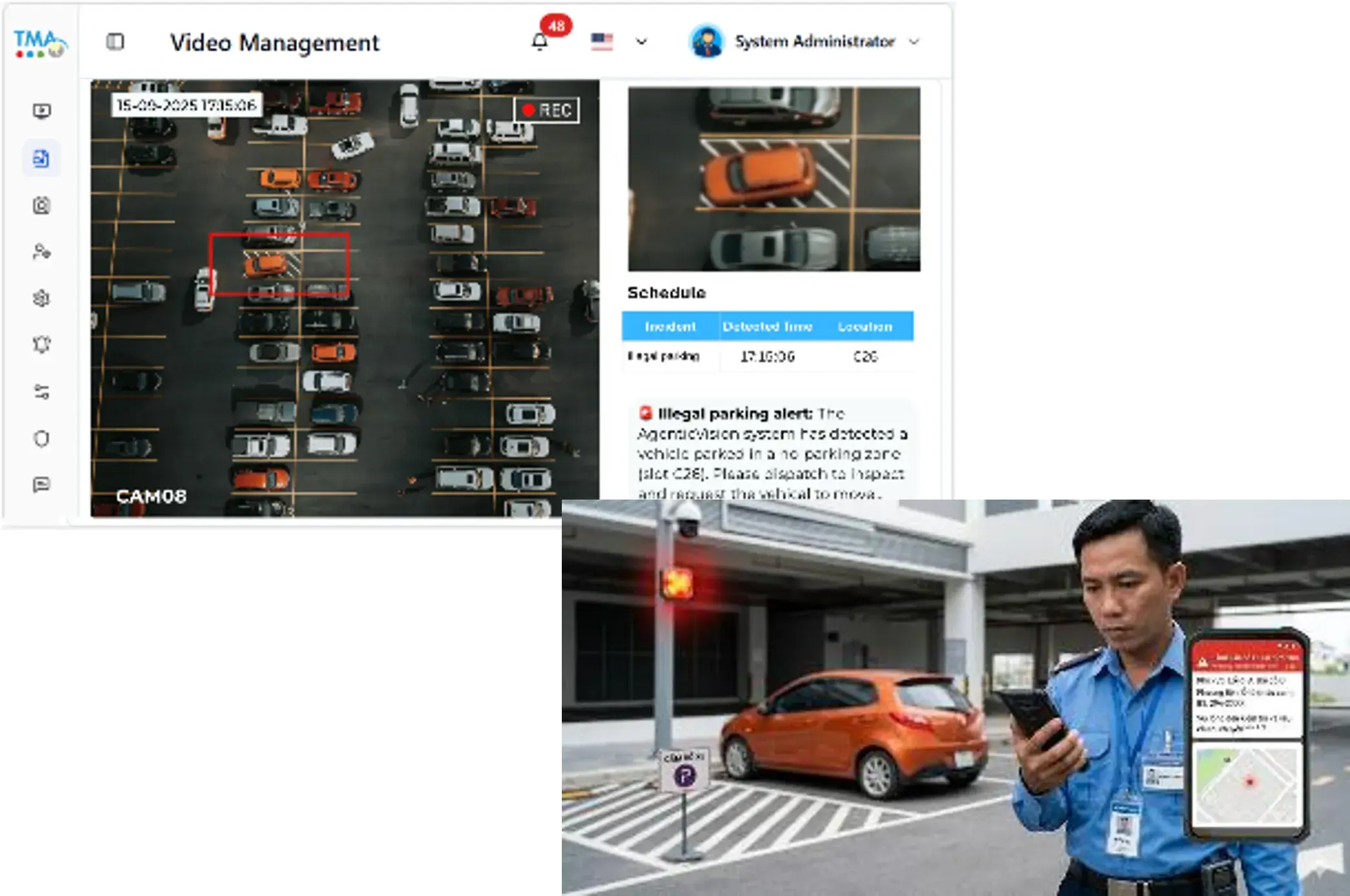 Parking lots