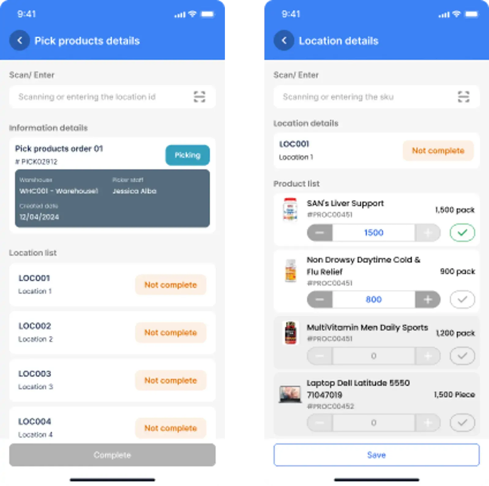 Smart Order Picking & Fulfillment
