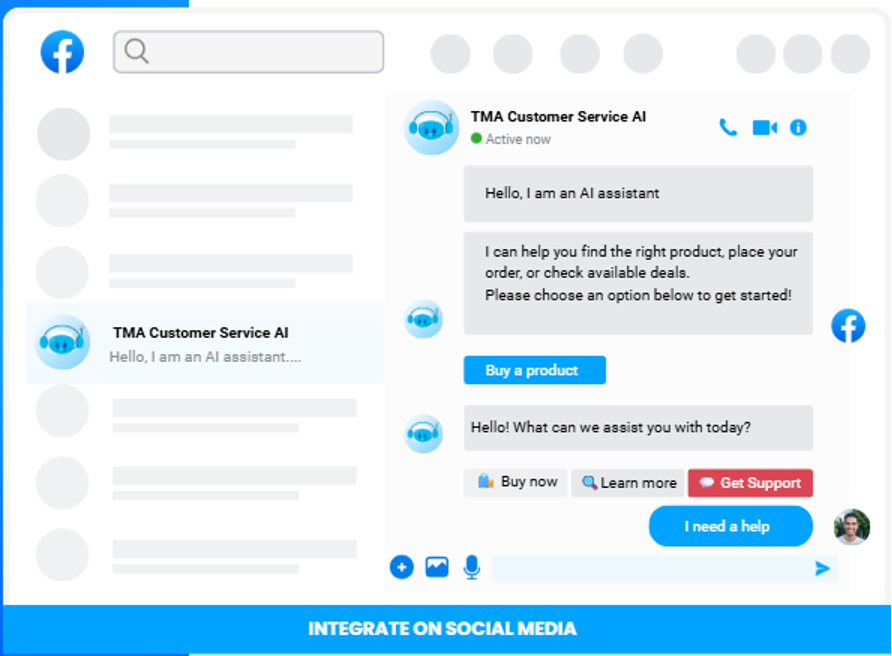Integrate on Social Network Media