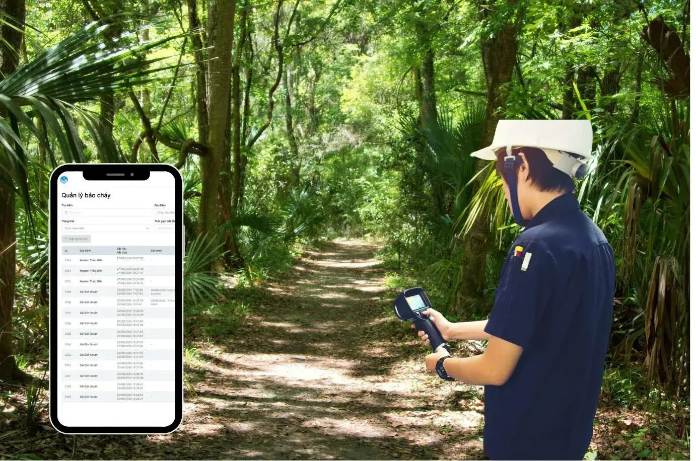Forest Fire Monitoring & Early Warning Application