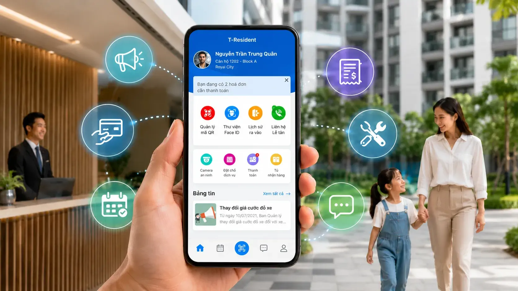 Utility App for Residents