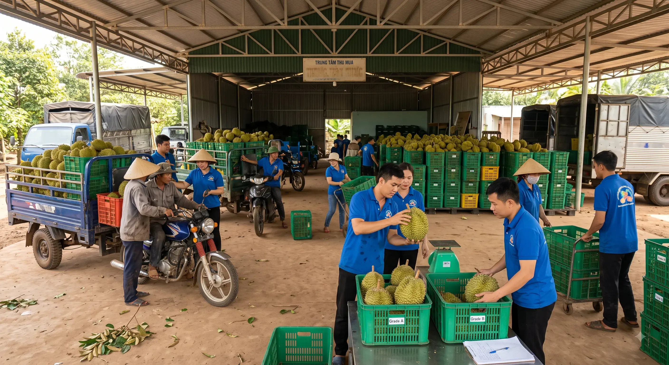 Hợp Tác Xã & Trung Tâm Thu Mua